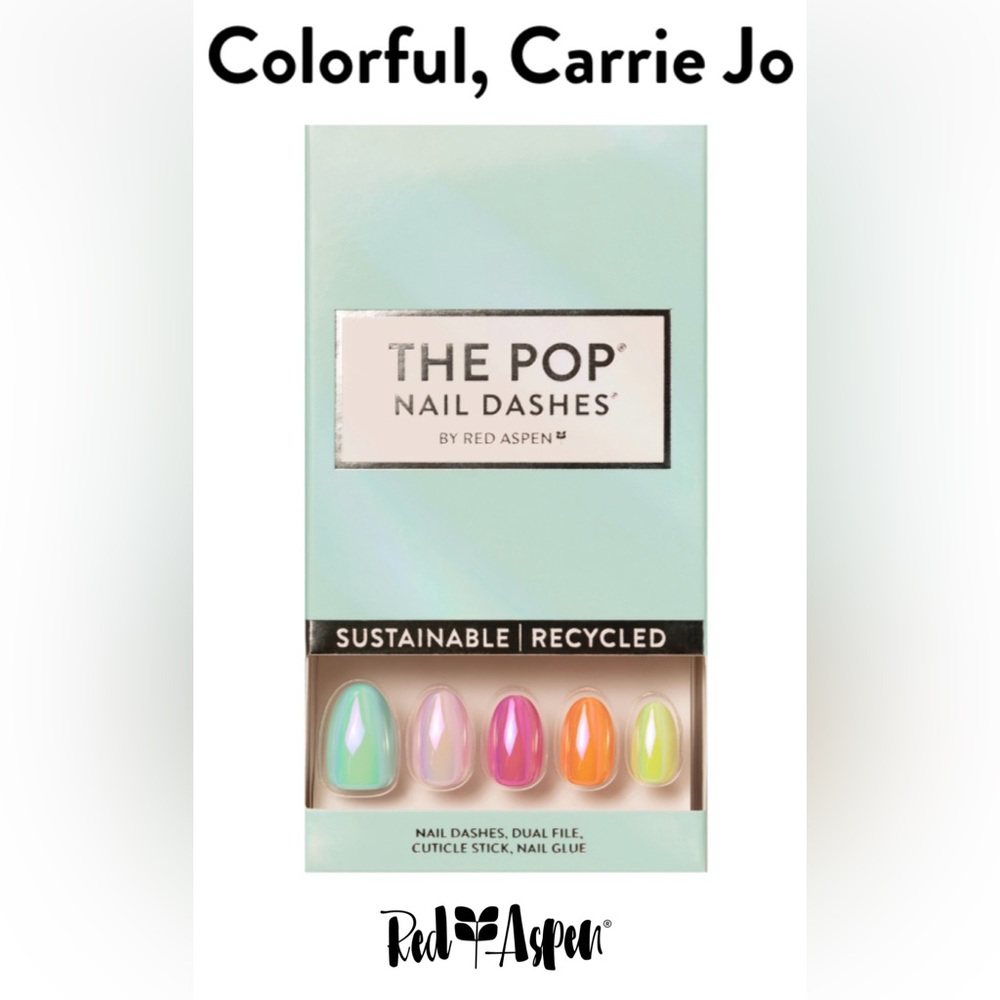 Red Aspen Colorful Carrie, Jo Nail Dashes b3b4y